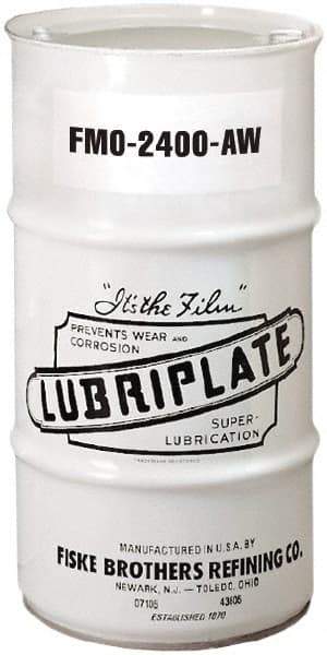 Lubriplate - 16 Gal Drum, Mineral Gear Oil - 65°F to 345°F, 2350 SUS Viscosity at 100°F, 142 SUS Viscosity at 210°F, ISO 460 - Exact Industrial Supply