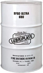 Lubriplate - 55 Gal Drum, Synthetic Gear Oil - 5°F to 400°F, 3289 SUS Viscosity at 100°F, 275 SUS Viscosity at 210°F, ISO 680 - Exact Industrial Supply
