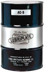 Lubriplate - 55 Gal Drum, ISO 150, SAE 40, Air Compressor Oil - 40°F to 360°, 690 Viscosity (SUS) at 100°F, 75 Viscosity (SUS) at 210°F - Exact Industrial Supply
