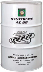 Lubriplate - 55 Gal Drum, ISO 68, SAE 20, Air Compressor Oil - 30°F to 430°, 66 Viscosity (cSt) at 40°C, 9 Viscosity (cSt) at 100°C - Exact Industrial Supply