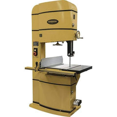 Powermatic - 24" Throat Capacity, Step Pulley Vertical Bandsaw - 2,500/4,800 SFPM, 5 hp, Single Phase - Exact Industrial Supply