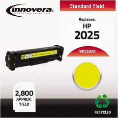 innovera - Yellow Toner Cartridge - Use with HP Color LaserJet CP2025 - Exact Industrial Supply