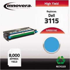innovera - Cyan Toner Cartridge - Use with Dell 3110CN, 3115CN - Exact Industrial Supply