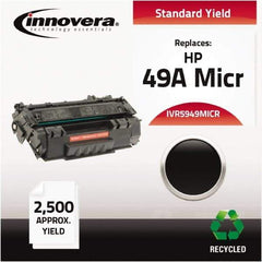 innovera - Black MICR Toner - Use with HP LaserJet 1160, 1320 - Exact Industrial Supply