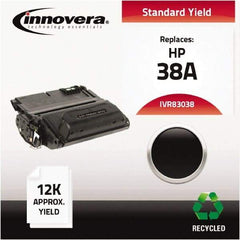 innovera - Black Toner Cartridge - Use with HP LaserJet 4200 - Exact Industrial Supply
