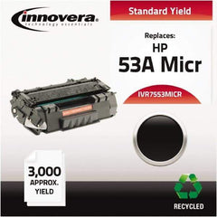 innovera - Black MICR Toner - Use with HP LaserJet P2015 - Exact Industrial Supply