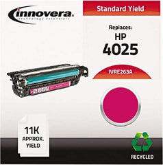 innovera - Magenta Toner Cartridge - Use with HP Color LaserJet Enterprise CP4025DN, CP4025N, CP4520, CP4525, CP4525DN, CP4525N, CP4525XH - Exact Industrial Supply