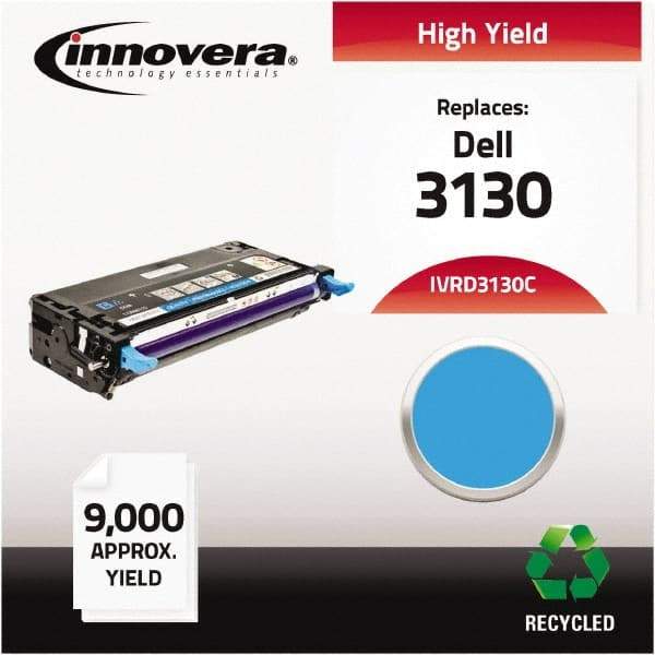 innovera - Cyan Toner Cartridge - Use with Dell 3130cn - Exact Industrial Supply