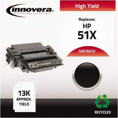 innovera - Black Toner Cartridge - Use with HP LaserJet M3027 MFP, M3027X, M3035 MFP, M3035XS, P3005, P3005D, P3005DN, P3005N, P3005X - Exact Industrial Supply