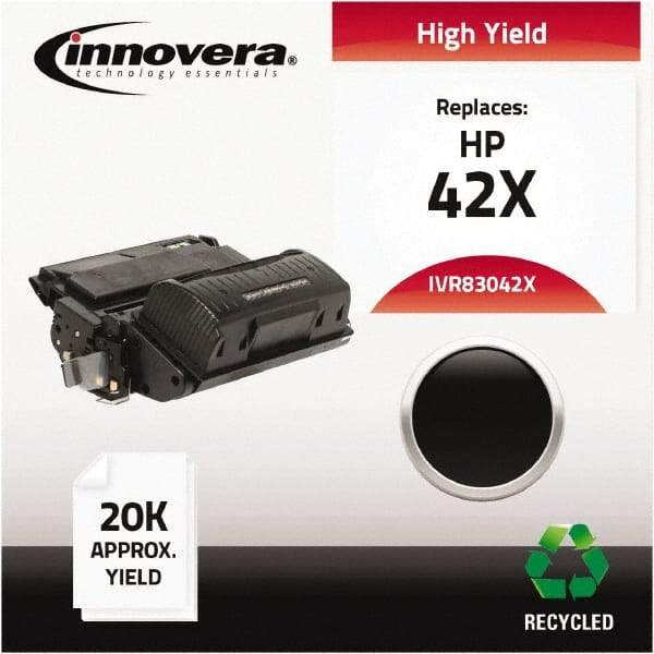 innovera - Black Toner Cartridge - Use with HP LaserJet 4250, 4350 - Exact Industrial Supply
