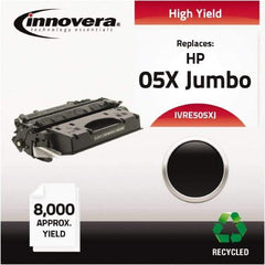 innovera - Black Toner Cartridge - Use with HP LaserJet P2055, P2055D, P2055DN, P2055X - Exact Industrial Supply