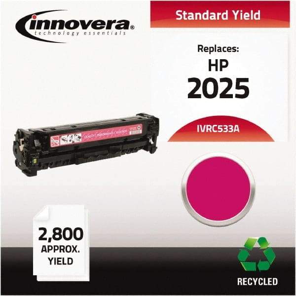 innovera - Magenta Toner Cartridge - Use with HP Color LaserJet CP2025 - Exact Industrial Supply