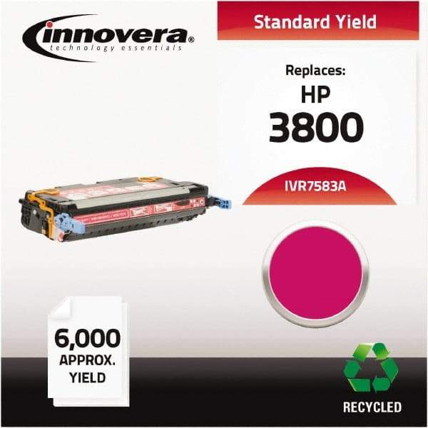 innovera - Magenta Toner Cartridge - Use with HP Color LaserJet 3800, CP3505 - Exact Industrial Supply