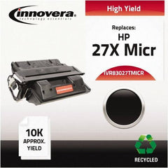 innovera - Black Toner Cartridge - Use with HP LaserJet 4000, 4050 - Exact Industrial Supply