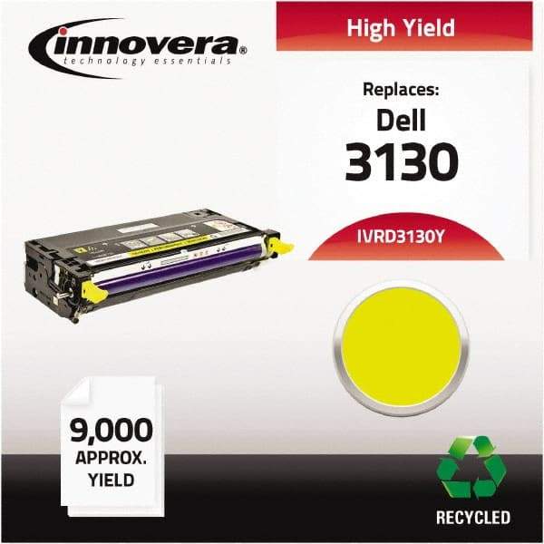 innovera - Yellow Toner Cartridge - Use with Dell 3130cn - Exact Industrial Supply