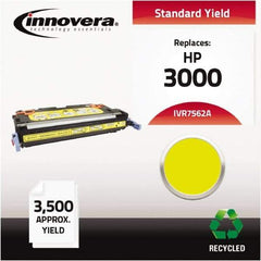 innovera - Yellow Toner Cartridge - Use with HP Color LaserJet 3000N, 3000DN, 3000 DTN, 2700, 2700N - Exact Industrial Supply