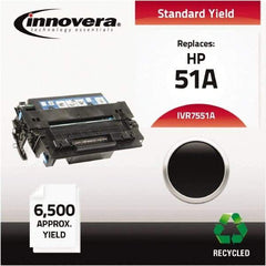 innovera - Black Toner Cartridge - Use with HP LaserJet M3027 MFP, M3027X, M3035 MFP, M3035XS, P3005, P3005D, P3005DN, P3005N, P3005X - Exact Industrial Supply