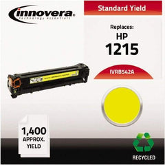 innovera - Yellow Toner Cartridge - Use with HP Color LaserJet CP1210, CP1215, CP1215N, CP1510, CP1515N, CP1515NI, AIO CM1312NFI MFP - Exact Industrial Supply