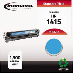 innovera - Cyan Toner Cartridge - Use with HP LaserJet Pro CM1415, CP1525nw - Exact Industrial Supply