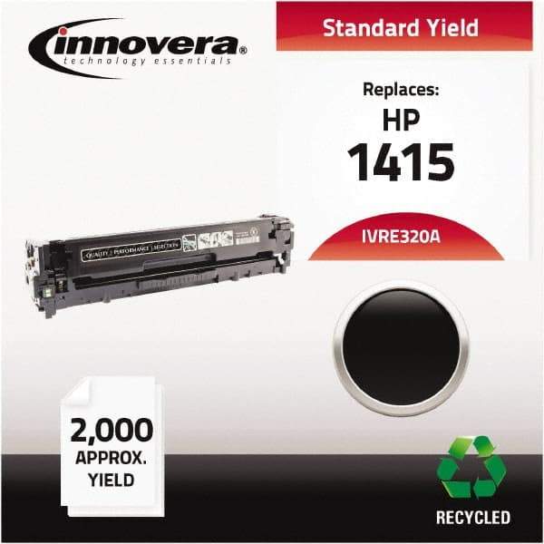 innovera - Black Toner Cartridge - Use with HP LaserJet Pro CM1415, CP1525nw - Exact Industrial Supply