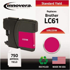 innovera - Magenta Inkjet Printer Cartridge - Use with Brother DCP-165C, 385C, 585CW, MFC-290C, 490CW, 5490CW, 6490CW, 790CW, 990CW - Exact Industrial Supply