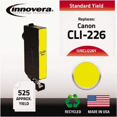 innovera - Yellow Inkjet Printer Cartridge - Use with Canon PIXMA iP4820, iX6520, MG5120, MG5220, MG6120, MG8120, MX882, MX892 - Exact Industrial Supply