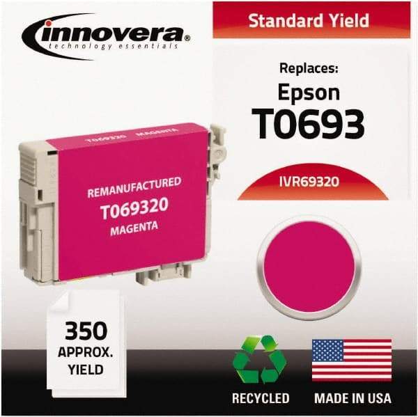innovera - Magenta Inkjet Printer Cartridge - Use with Epson Stylus C120, CX5000, CX6000, CX7000F, CX7400, CX7450, CX8400, CX9400, NX100, NX200, NX300, NX400, WorkForce 30, 40 - Exact Industrial Supply