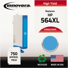 innovera - Remanufactured High-Yield CB323WN (564XL) Ink, 750 Page-Yield, Cyan - Exact Industrial Supply