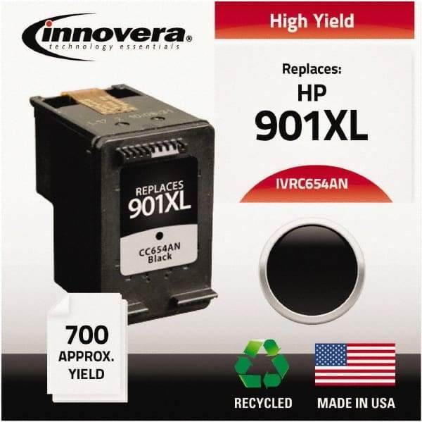 innovera - Black Inkjet Printer Cartridge - Use with HP Officejet J4500, J4600 - Exact Industrial Supply