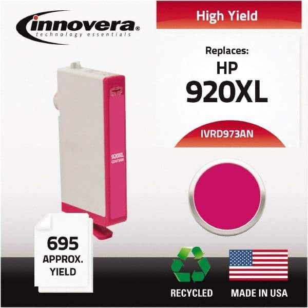 innovera - Magenta Inkjet Printer Cartridge - Use with HP Officejet 6000, 6000 Wireless, 6500, 6500 Wireless, Officejet Wide Format 7500A - Exact Industrial Supply