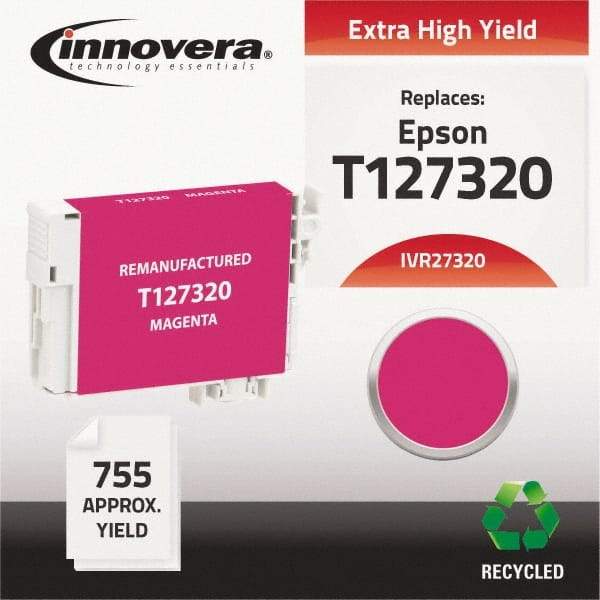 innovera - Magenta Inkjet Printer Cartridge - Use with Epson Stylus NX330, NX430, Workforce 60, 435, 520, 545, 630, 633, 635, 645, 840, 845, 7010, 7510 - Exact Industrial Supply