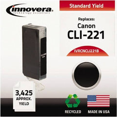 innovera - Black Inkjet Printer Cartridge - Use with Canon PIXMA iP3600, iP4600, iP4700, MP560, MP620, MP640, MP980, MP990, MX860, MX870 - Exact Industrial Supply
