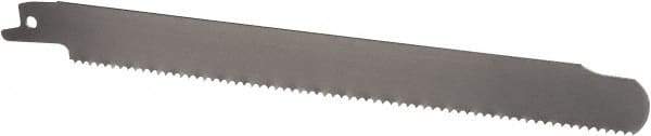 Lenox - 10" Long x 3/4" Thick, Bi-Metal Reciprocating Saw Blade - Straight Profile, 10 TPI, Toothed Edge - Exact Industrial Supply