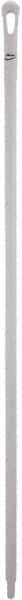 Vikan - 59 x 1-1/4" Polypropylene Squeegee Handle - European Threaded Connection, White - Exact Industrial Supply