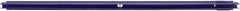 Vikan - 24" Rubber Blade Squeegee Refill - Double Edge, Purple, Plastic Holder - Exact Industrial Supply