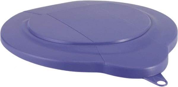 Vikan - 1.5 Gal Polypropylene Pail Lid - Purple, For Use with 5695 - Exact Industrial Supply