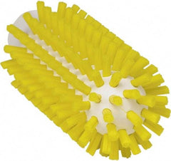 Vikan - 2" Diam Polyester Tube Brush - 5-3/4" OAL, 5-1/4" Head Length, Polypropylene Handle - Exact Industrial Supply