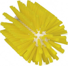 Vikan - 3" Diam Polyester Tube Brush - 6-1/4" OAL, 5-1/4" Head Length, Polypropylene Handle - Exact Industrial Supply
