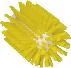 Vikan - 3" Diam Polyester Tube Brush - 6" OAL, 5-1/4" Head Length, Polypropylene Handle - Exact Industrial Supply