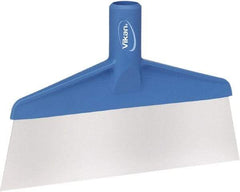 Remco - Stiff Stainless Steel Straight Scraper - 10-1/4" Blade Width - Exact Industrial Supply