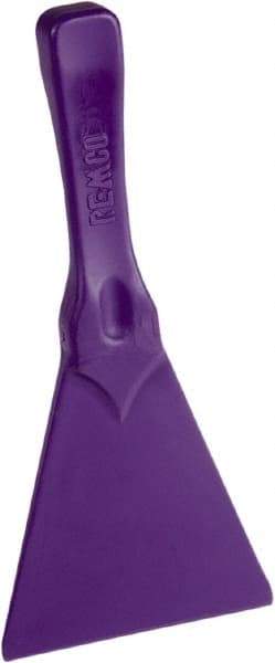 Remco - Stiff Polypropylene Straight Scraper - 4.4" Blade Width - Exact Industrial Supply