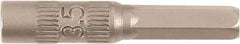 Wiha - 4mm Drive, Nut Setter Screwdriver Bit - 28mm OAL - Exact Industrial Supply