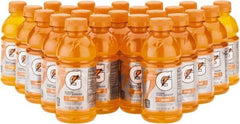 Gatorade - 12 oz Bottle Orange Activity Drink - Ready-to-Drink - Exact Industrial Supply