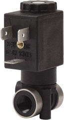 Spartan Scientific - 1/8" NPT Port, 2 Way, 2 Position, Composite Solenoid Valve - Normally Closed, Viton Seal - Exact Industrial Supply