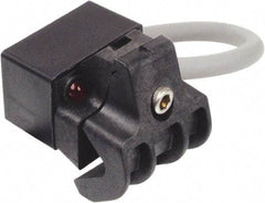 Canfield Connector - Air Cylinder Reed Switch, MOV, LED, 2 Wire - For 2 to 6" Air Cylinders, Use with Tie-Rod Cylinders - Exact Industrial Supply