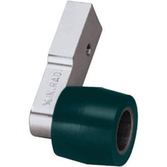 Dynabrade - 1" Wide Contact Wheel Assembly Arm - 18" Belt Length x 1" Belt Width, Flat, Urethane, 70" Contact Wheel Diam - Exact Industrial Supply