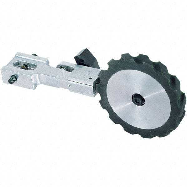 Dynabrade - Electric Versatility Belt Grinder Contact Arm - 72" Belt Length x 1/2" Belt Width - Exact Industrial Supply