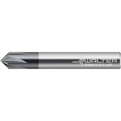 Walter-Prototyp - 1mm Diam Solid Carbide Chamfer Mill - Exact Industrial Supply