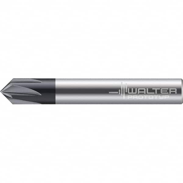Walter-Prototyp - 1.5mm Diam Solid Carbide Chamfer Mill - Exact Industrial Supply