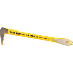 Stanley - Pry Bars Tool Type: Pry Bar Overall Length Range: Less than 12" - Exact Industrial Supply